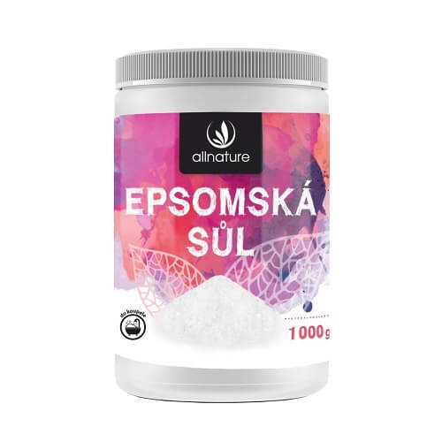 Zobrazit detail výrobku Allnature Epsomská sůl 1000 g