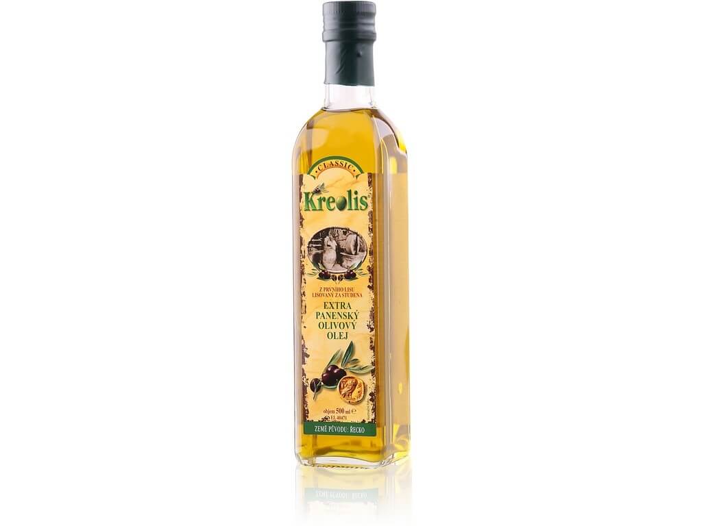 Kreolis Extra panenský olivový olej Kreolis 0,5l + 2 mesiace na vrátenie tovaru