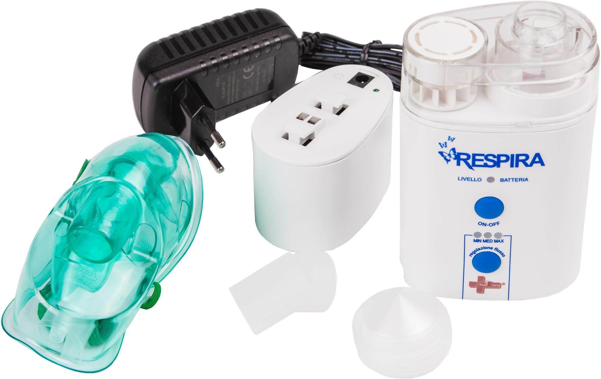 Zobrazit detail výrobku Respira Inhalátor ultrazvukový Respira + 2 měsíce na vrácení zboží