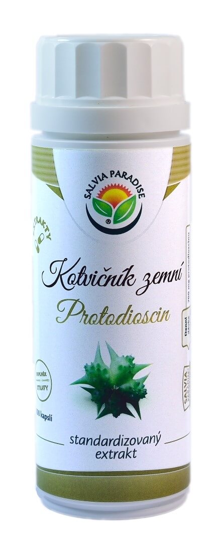 Zobrazit detail výrobku Salvia Paradise Kotvičník - protodioscin extrakt 100 kapslí + 2 měsíce na vrácení zboží