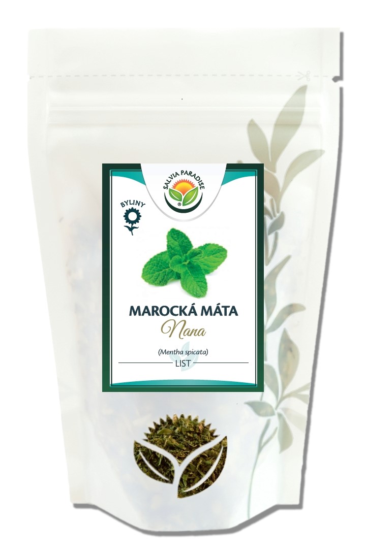 Zobrazit detail výrobku Salvia Paradise Marocká máta - Nana list 100 g + 2 měsíce na vrácení zboží