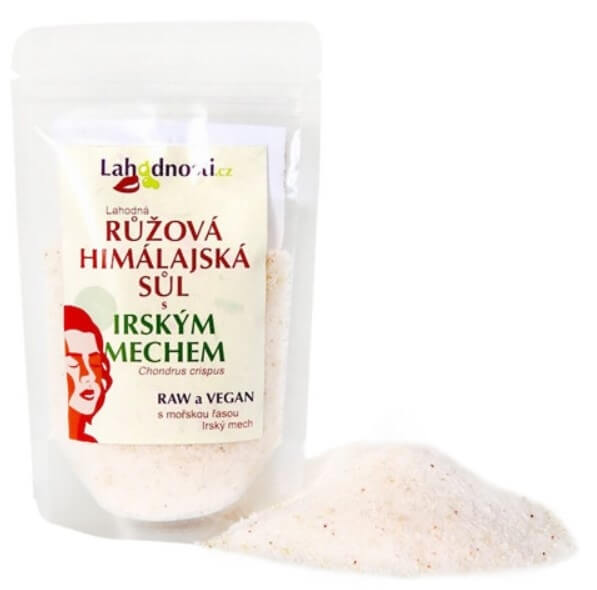 Zobrazit detail výrobku Lahodnosti Růžová himalájská sůl s irským mechem 200 g