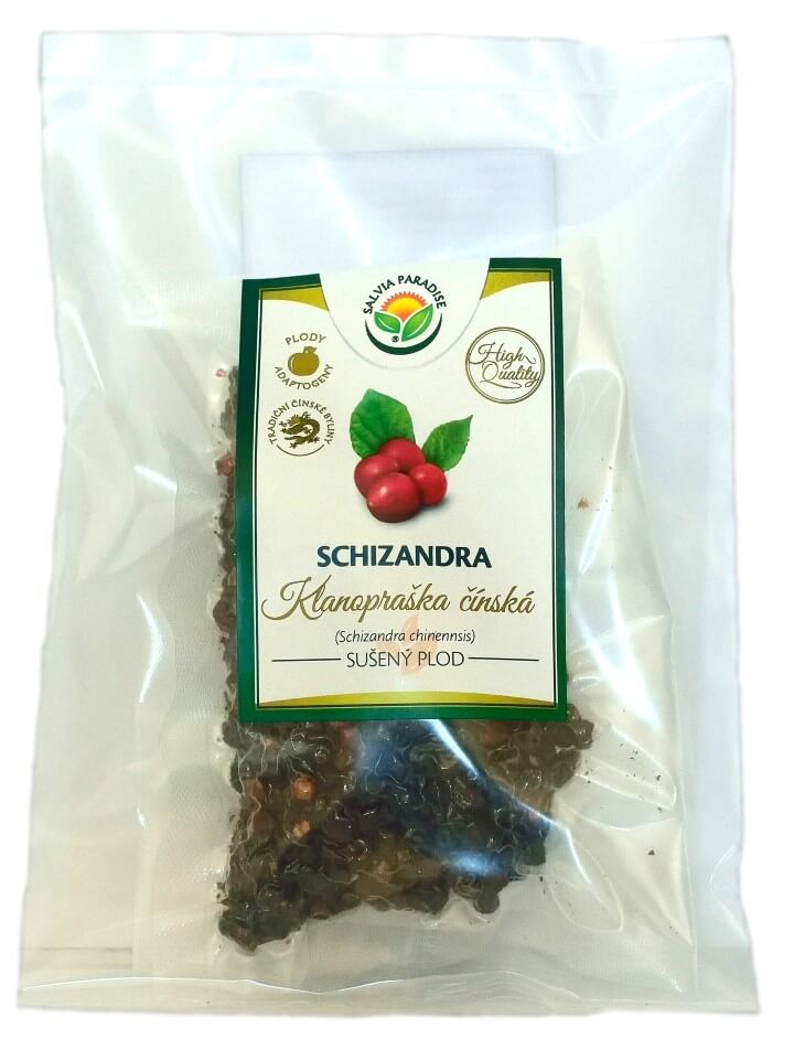 Zobrazit detail výrobku Salvia Paradise Schizandra - Klanopraška HQ plod 100g 1x 100g + 2 měsíce na vrácení zboží