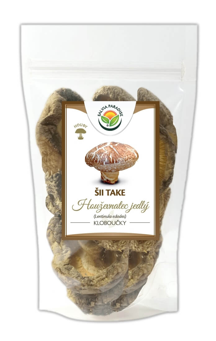 Zobrazit detail výrobku Salvia Paradise Šiitake - Shiitake kloboučky 100 g
