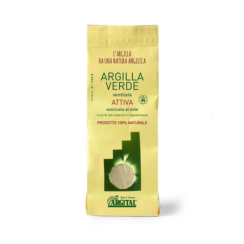 Zobrazit detail výrobku Argital Aktivní zelený jíl vysušený sluncem „Ventilated“ 500 g