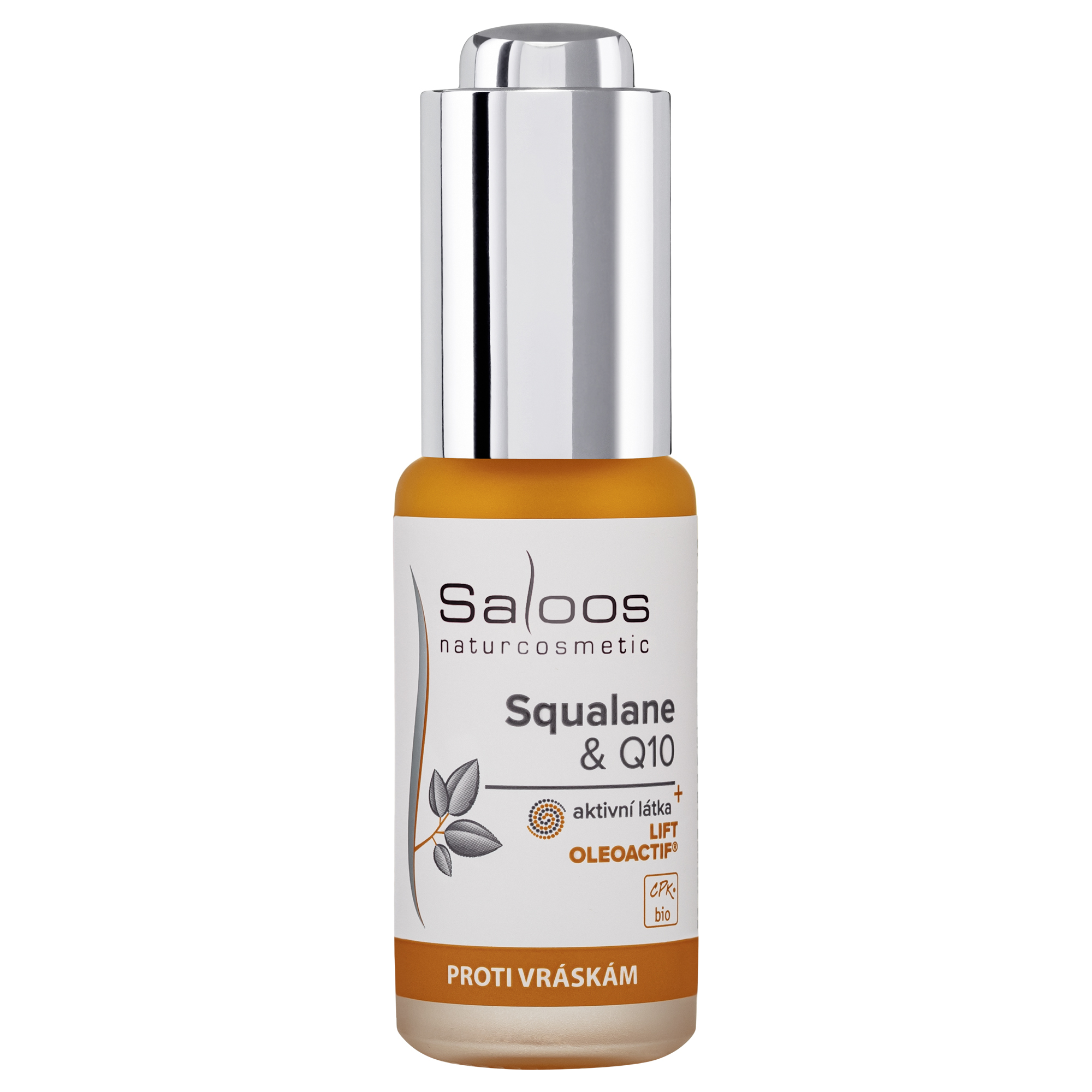 Saloos BIO rostlinný elixír Squalane & Q10 20 ml