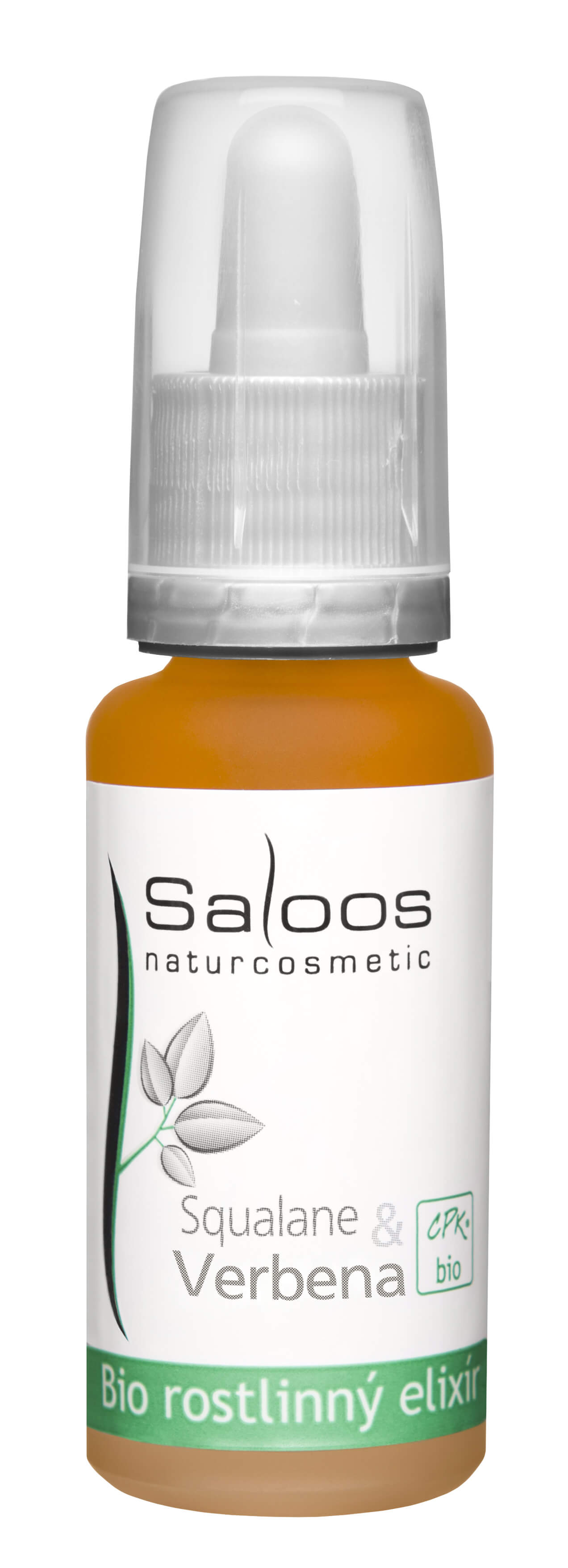 Zobrazit detail výrobku Saloos BIO rostlinný elixír Squalane & Verbena 20 ml + 2 měsíce na vrácení zboží