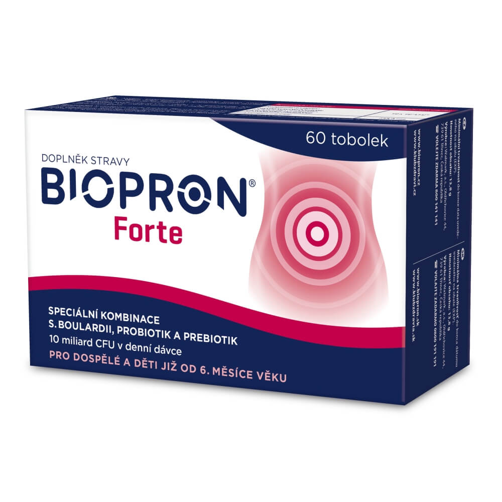 Zobrazit detail výrobku Biopron Biopron Forte 60 tob. + 2 měsíce na vrácení zboží