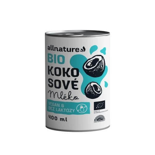 Zobrazit detail výrobku Allnature Kokosové mléko BIO 400 ml