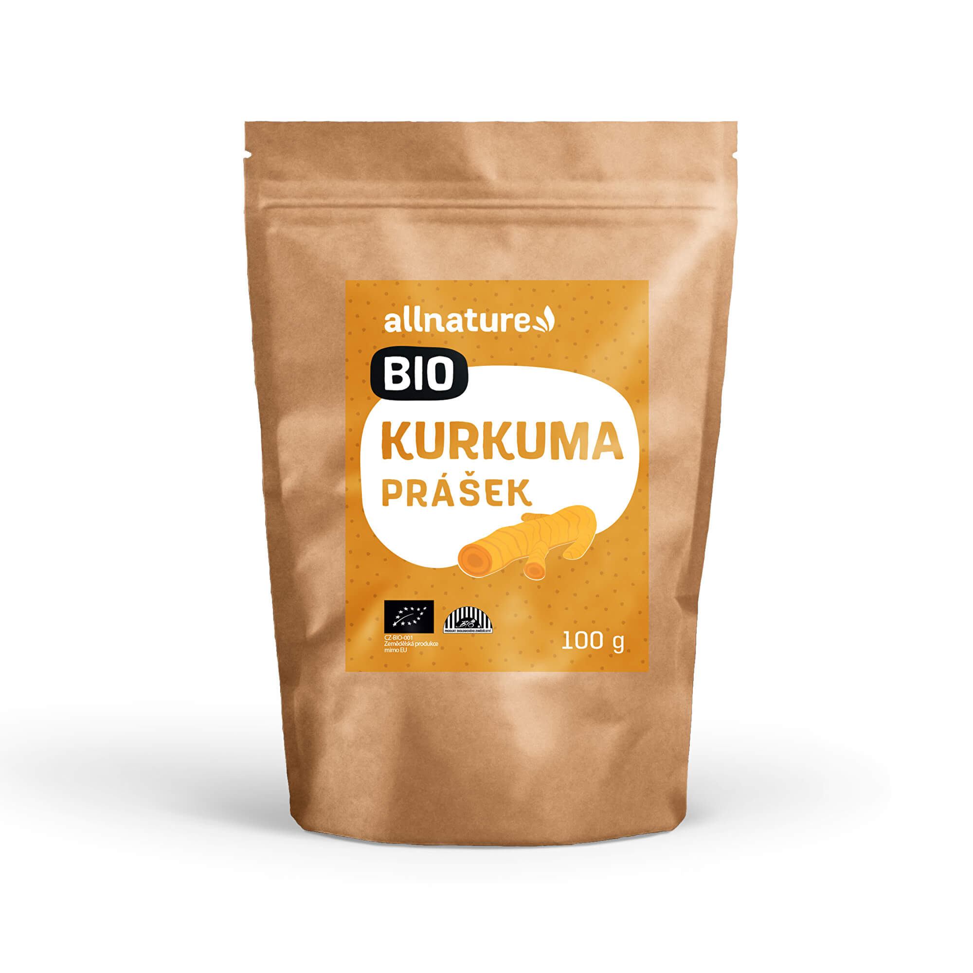 Zobrazit detail výrobku Allnature Kurkuma prášek BIO 100 g