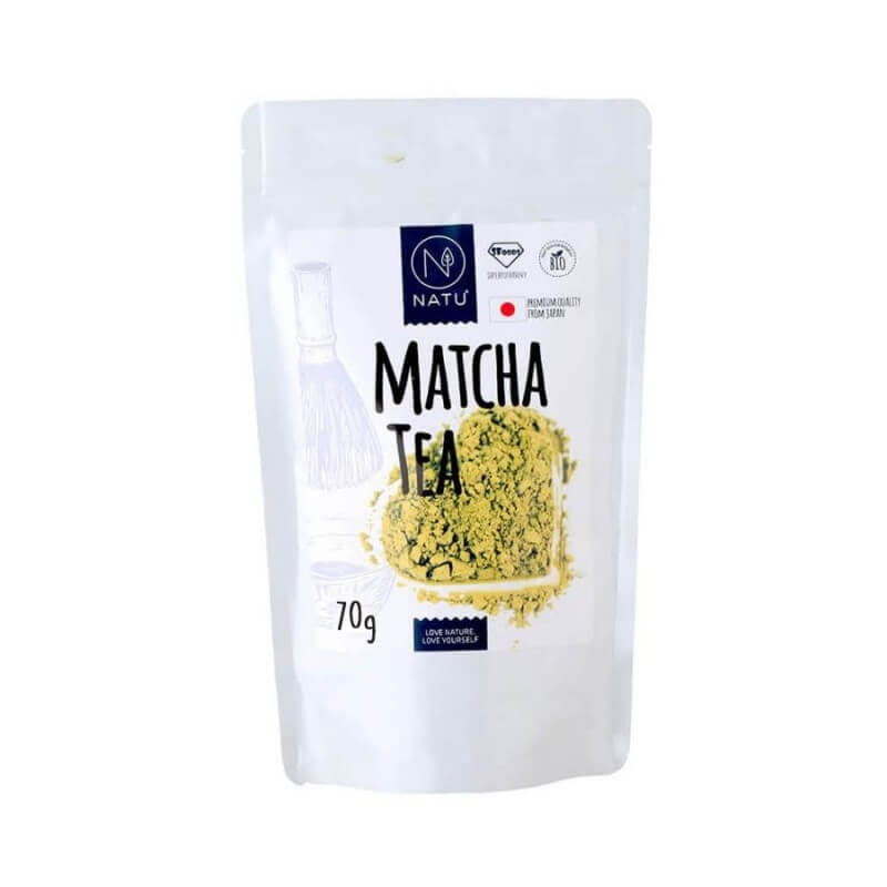 Zobrazit detail výrobku Natu Matcha tea BIO Premium Japan 70 g + 2 měsíce na vrácení zboží