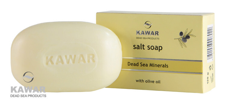 Kawar Mýdlo s obsahem soli z Mrtvého moře 120 g