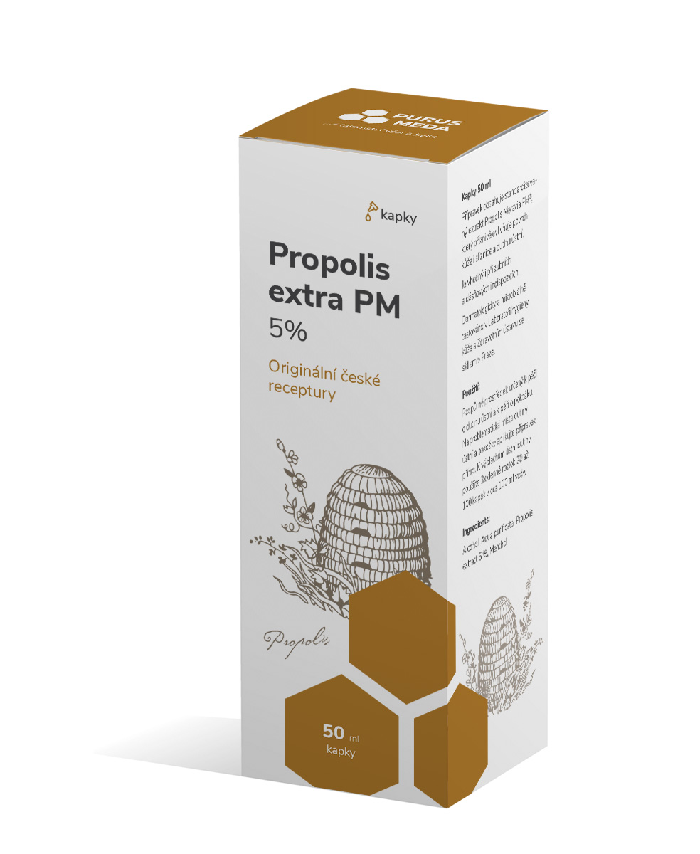 Purus Meda PM Propolis Extra 5 % kapky 50 ml
