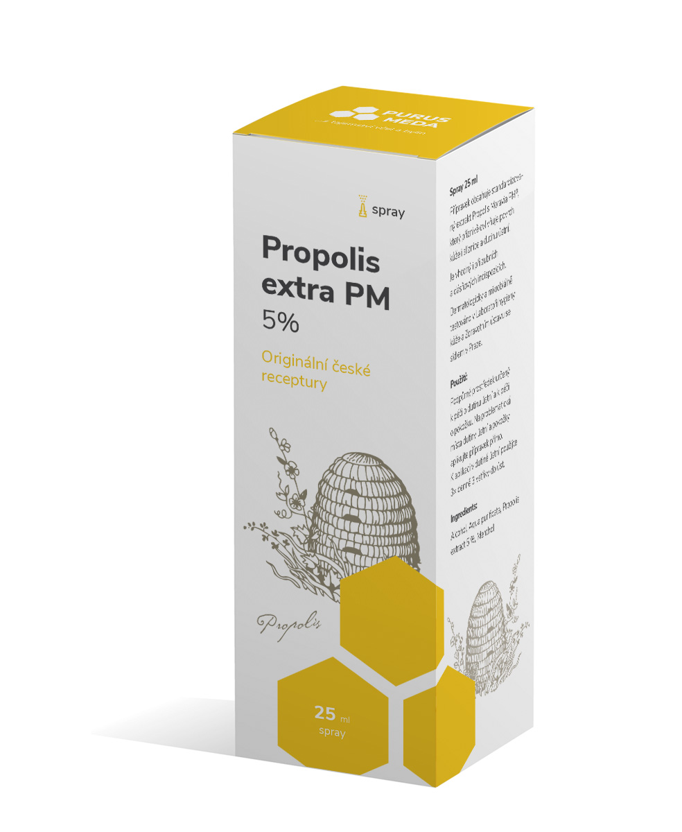Zobrazit detail výrobku Purus Meda PM Propolis Extra 5 % spray 25 ml