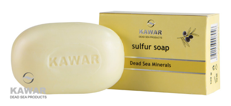Zobrazit detail výrobku Kawar Sírové mýdlo s minerály z Mrtvého moře 120 g