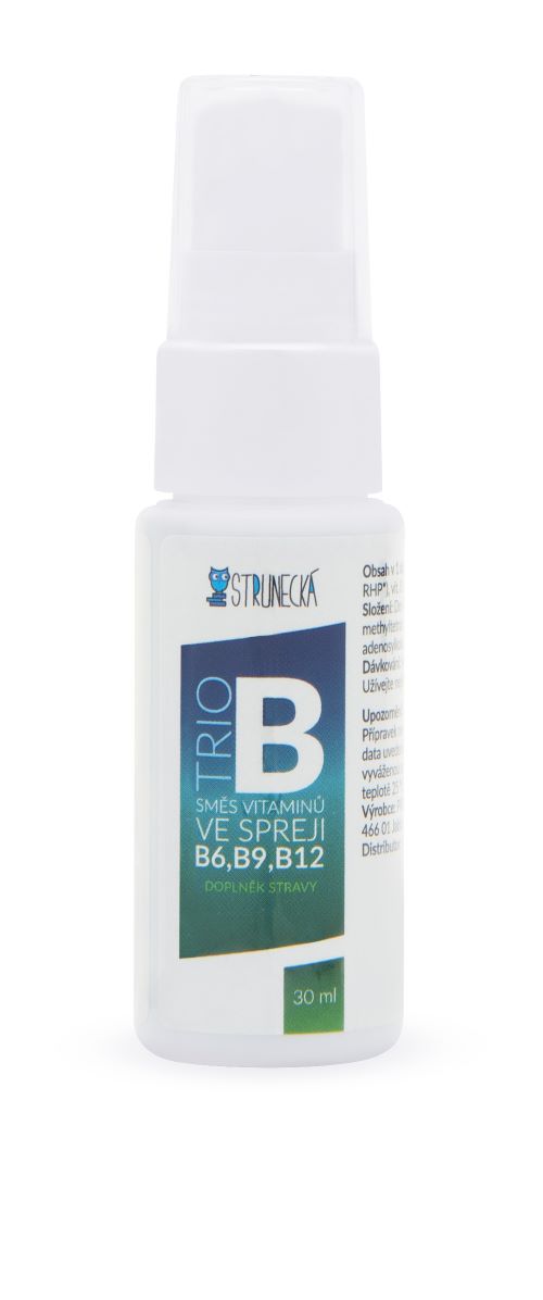 Zobrazit detail výrobku Strunecká Trio B - kombinace vitaminů B6, B9, B12 30 ml