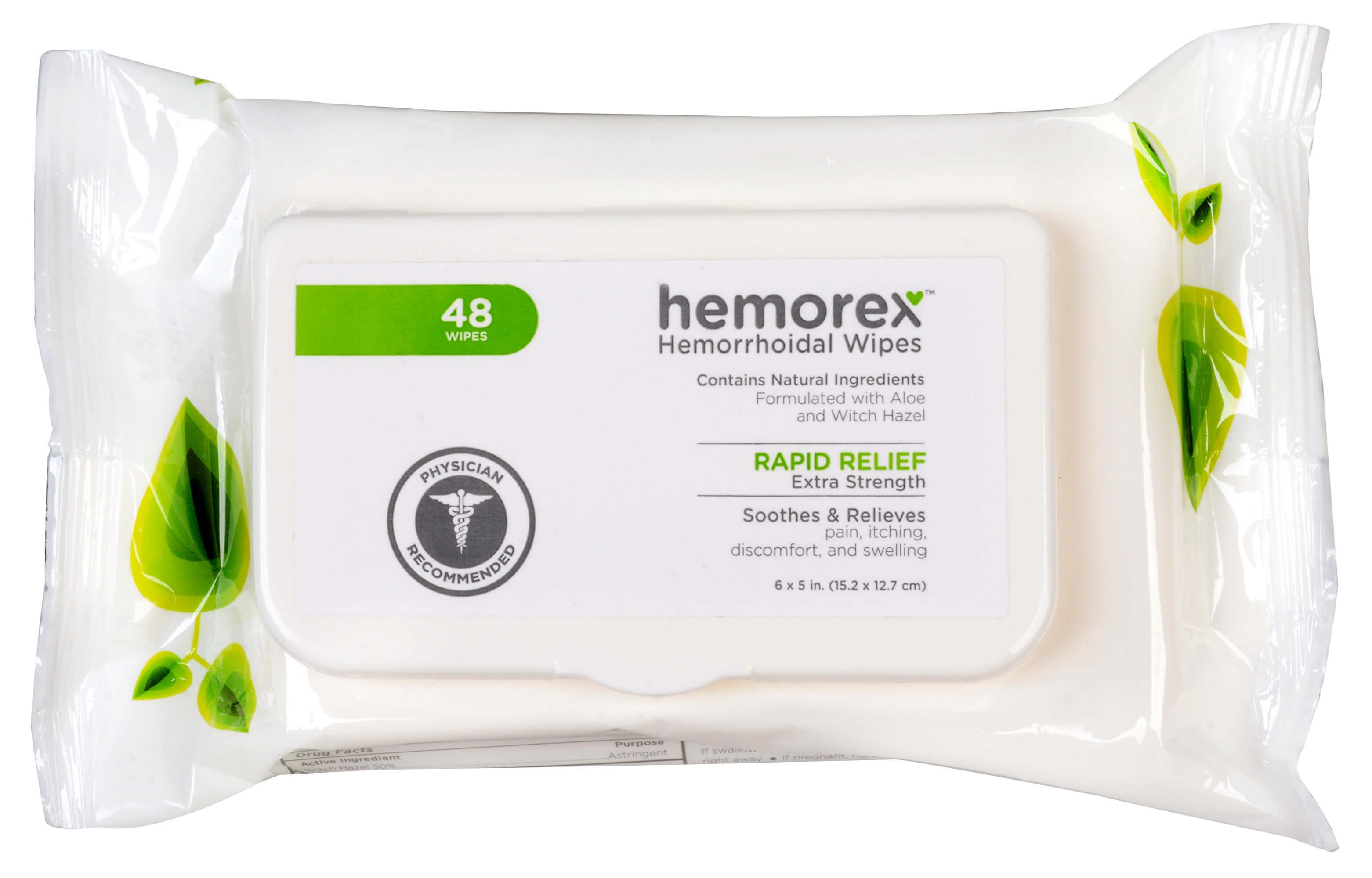 Zobrazit detail výrobku Hemorex Vlhčené ubrousky na hemoroidy Multipack 48 ks