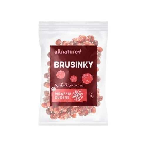 Zobrazit detail výrobku Allnature Brusinka sušená mrazem celá 10 g