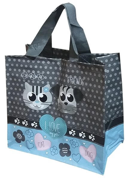 Zobrazit detail výrobku KPPS ECO taška I Love Pets modrá + 2 měsíce na vrácení zboží