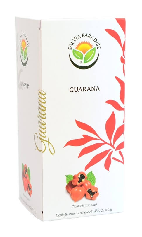 Zobrazit detail výrobku Salvia Paradise Guarana n. s. 20 x 2 g + 2 měsíce na vrácení zboží
