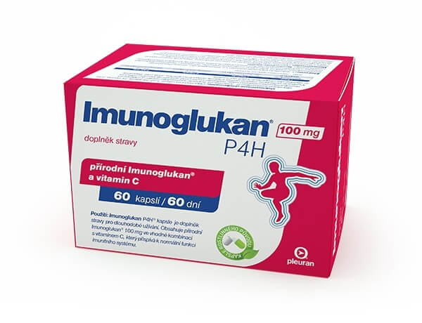 Zobrazit detail výrobku IMUNOGLUKAN P4H Imunoglukan P4H® 100 mg 60 kapslí