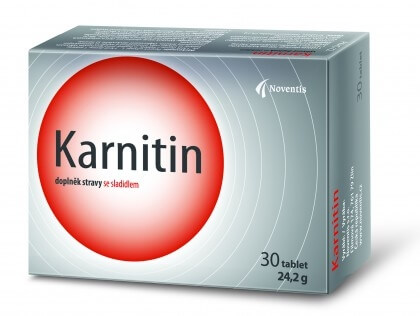 Zobrazit detail výrobku Noventis Karnitin 30 tbl.