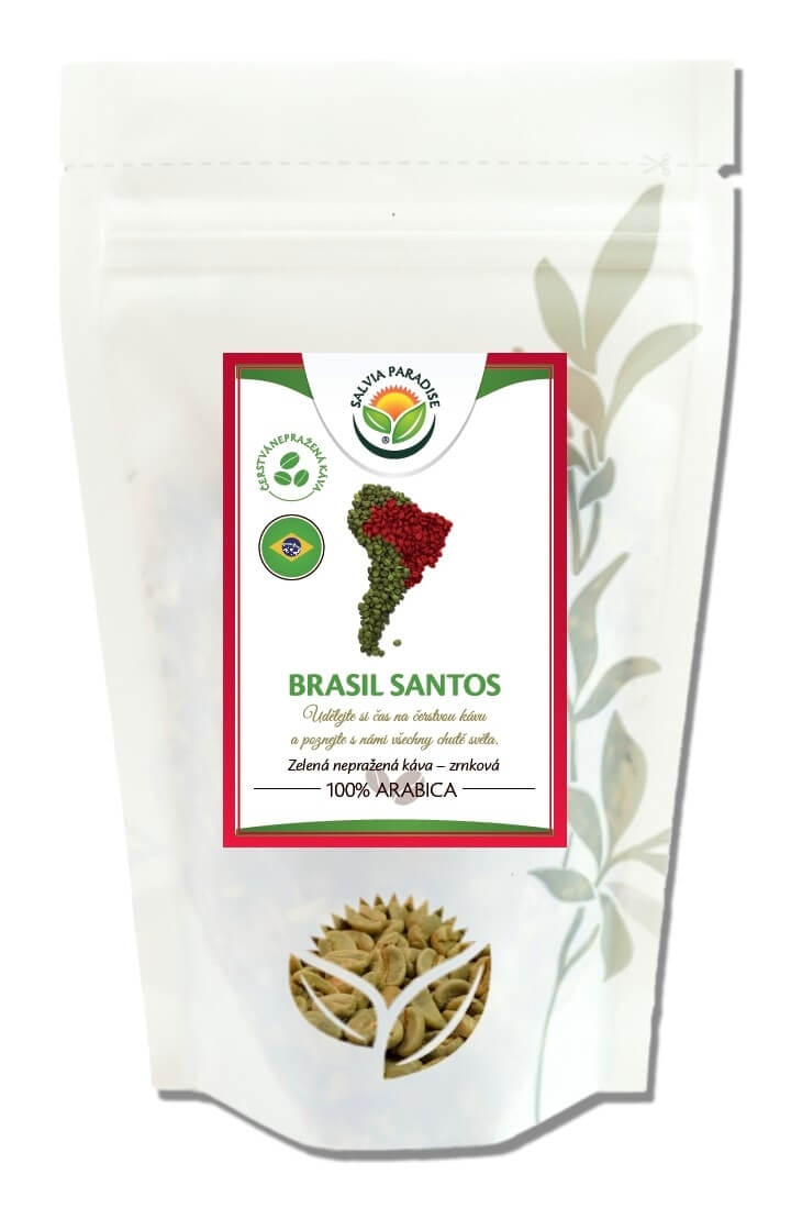Zobrazit detail výrobku Salvia Paradise Káva - Brasil Santos zelená nepražená 500 g