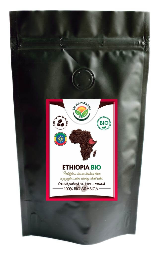 Zobrazit detail výrobku Salvia Paradise Káva - Ethiopia BIO 1000 g + 2 měsíce na vrácení zboží