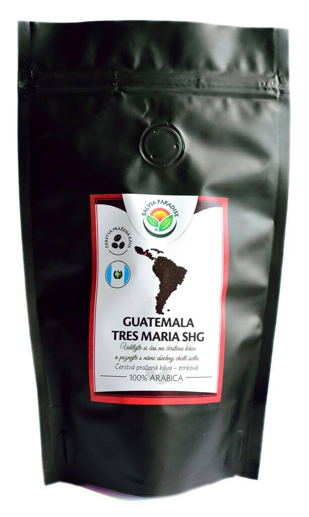 Zobrazit detail výrobku Salvia Paradise Káva - Guatemala Tres Maria SHG 250 g
