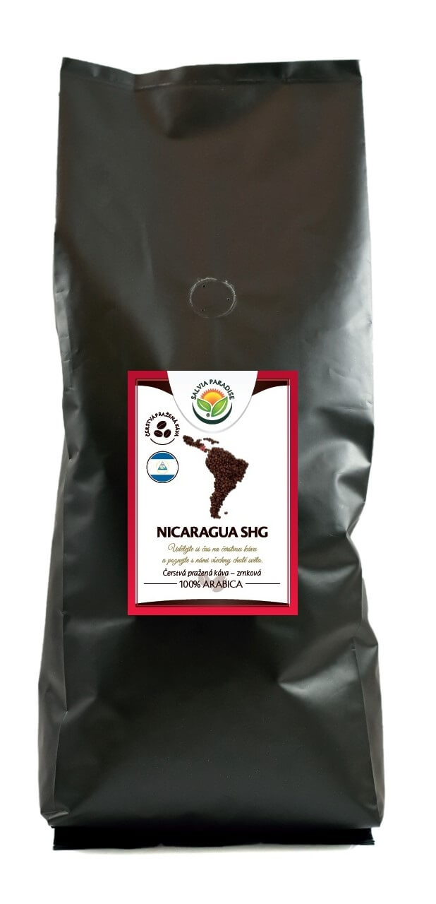 Zobrazit detail výrobku Salvia Paradise Káva - Nicaragua SHG 1000 g