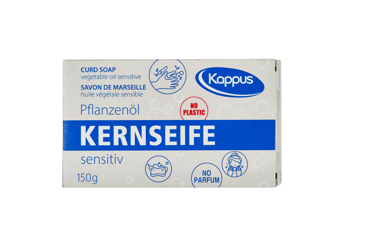 Zobrazit detail výrobku Kappus Koupelové mýdlo Sensitive 150 g + 2 měsíce na vrácení zboží