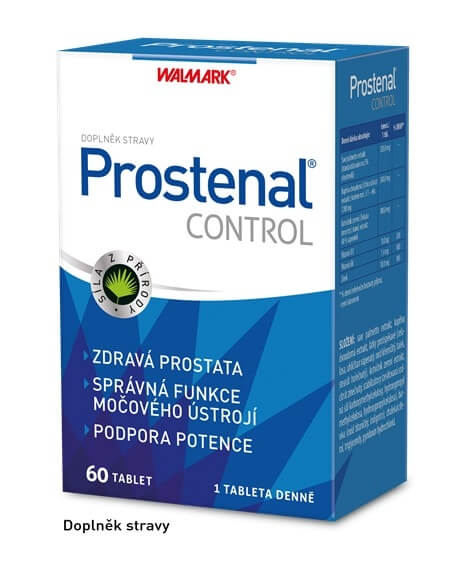 Zobrazit detail výrobku Prostenal Prostenal Control 60 tablet + 2 měsíce na vrácení zboží
