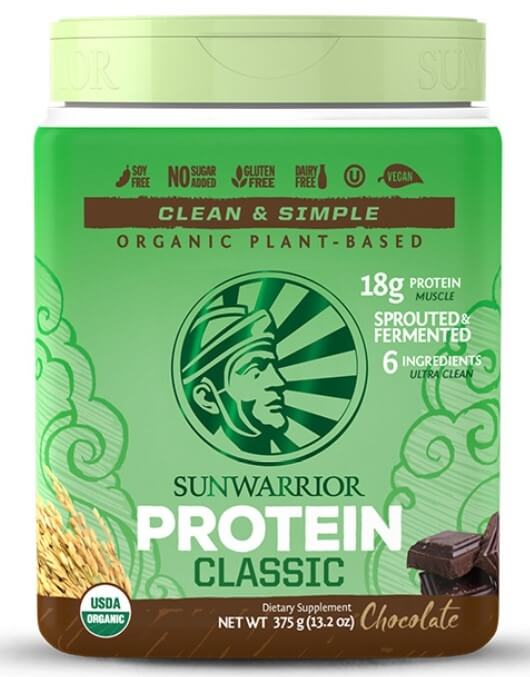 Zobrazit detail výrobku Sunwarrior Protein Classic čokoládový 750 g