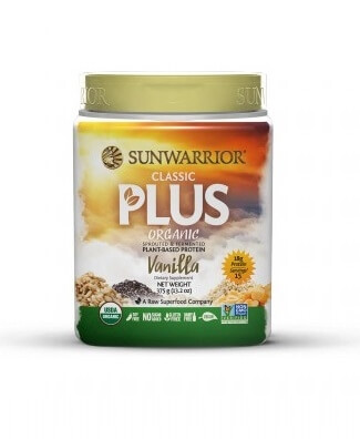 Zobrazit detail výrobku Sunwarrior Protein Plus BIO vanilkový 375 g