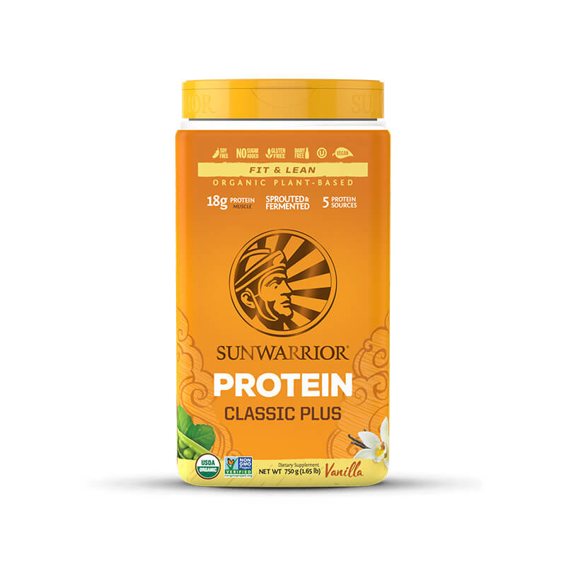 Zobrazit detail výrobku Sunwarrior Protein Plus BIO vanilkový 750 g