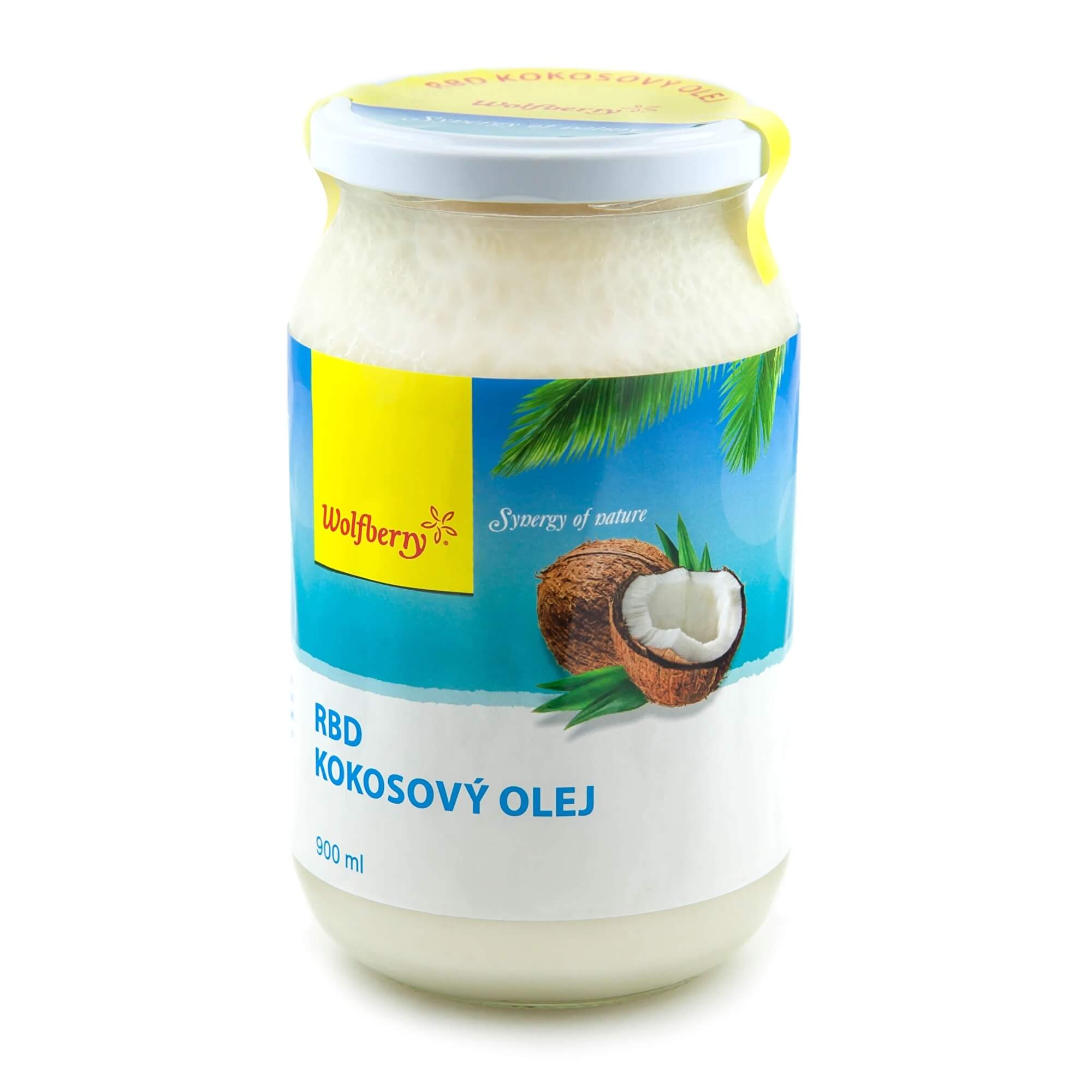 Zobrazit detail výrobku Wolfberry RBD Kokosový olej 900 ml + 2 měsíce na vrácení zboží
