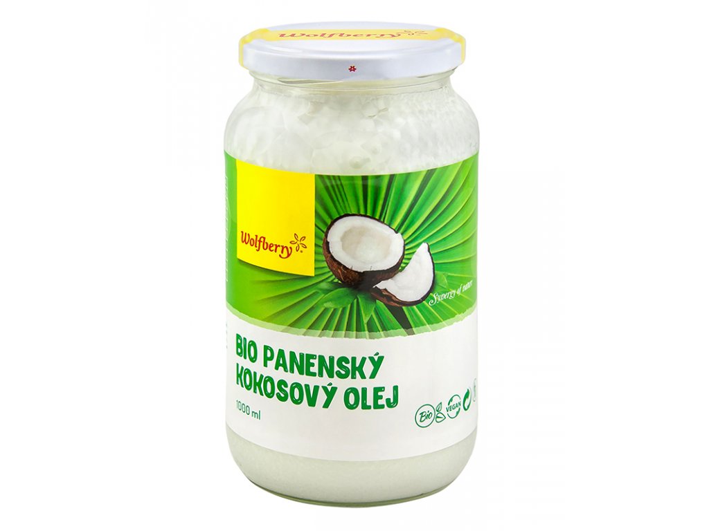 Wolfberry Panenský kokosový olej BIO 1000 ml