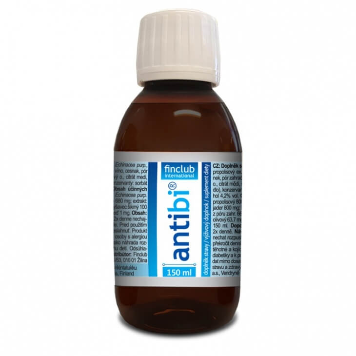 Zobrazit detail výrobku Finclub Antibi® 150 ml + 2 měsíce na vrácení zboží