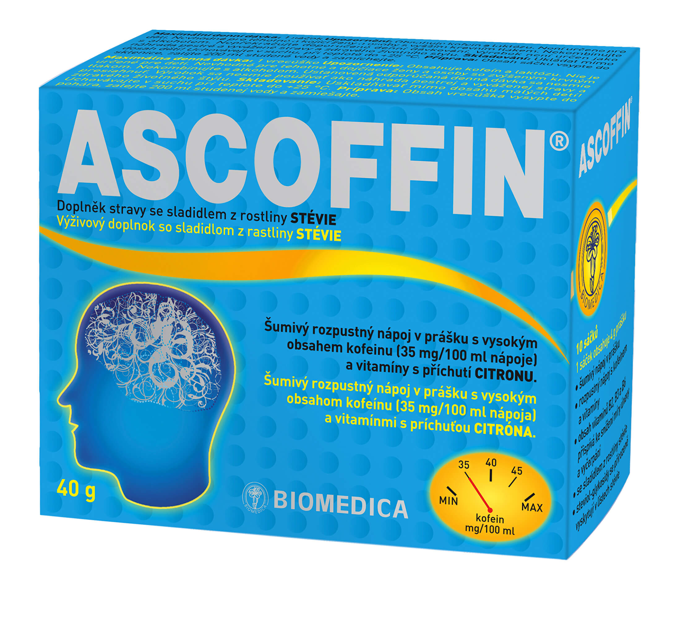 Zobrazit detail výrobku Biomedica Ascoffin 10 x 4 g