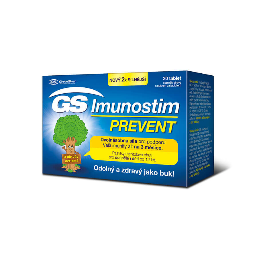 Zobrazit detail výrobku GreenSwan GS Imunostim Prevent 20 tablet