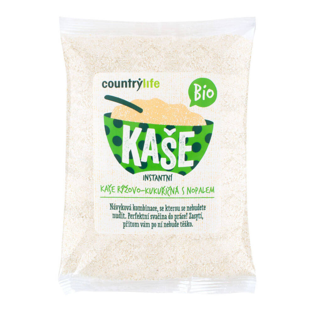 Zobrazit detail výrobku Country Life Kaše rýžovo-kukuřičná s nopalem BIO 200 g + 2 měsíce na vrácení zboží