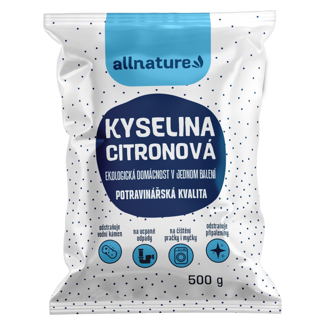 Zobrazit detail výrobku Allnature Kyselina citronová 500 g