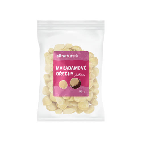 Zobrazit detail výrobku Allnature Makadamové ořechy 50 g + 2 měsíce na vrácení zboží