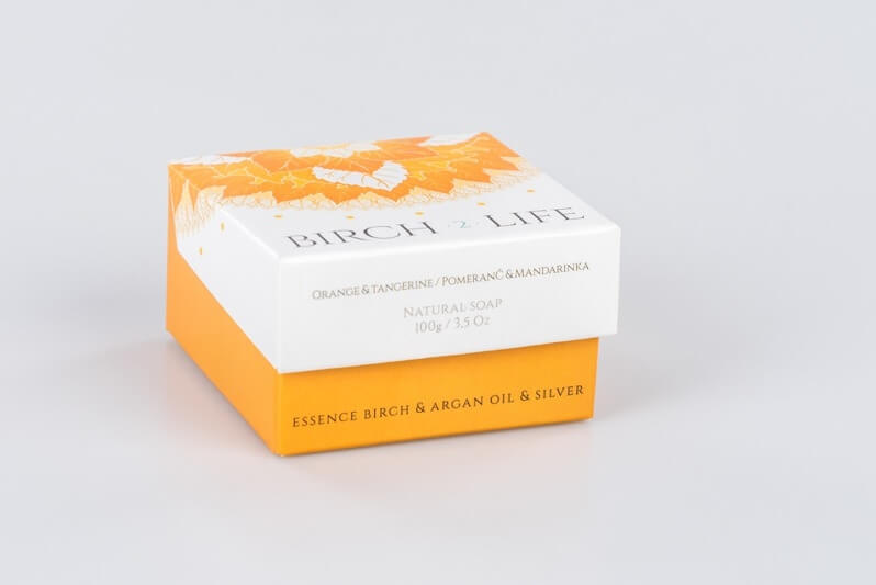 Zobrazit detail výrobku Birch 2 Life Mýdlo Pomeranč - Mandarinka 100 g + 2 měsíce na vrácení zboží