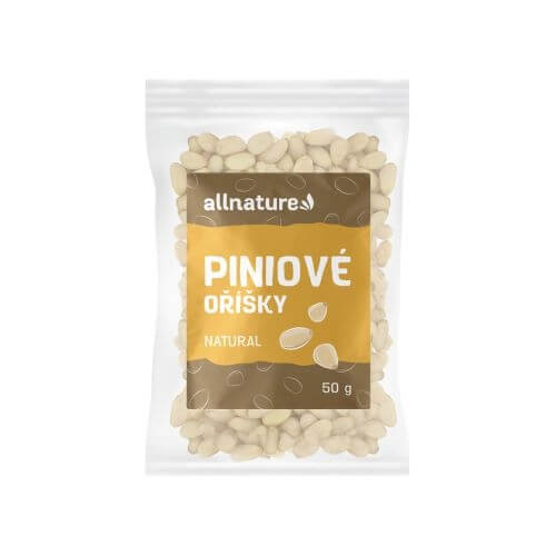 Zobrazit detail výrobku Allnature Piniové oříšky 50 g + 2 měsíce na vrácení zboží