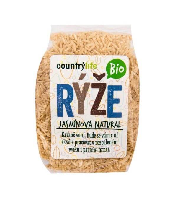 Zobrazit detail výrobku Country Life Rýže jasmínová natural BIO 0,5 kg