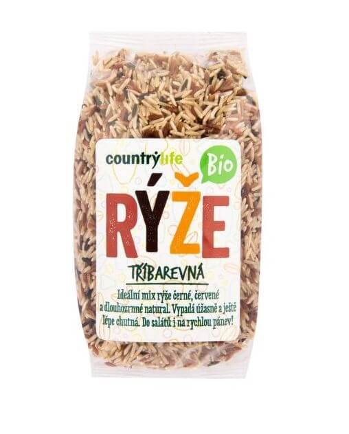 Zobrazit detail výrobku Country Life Rýže tříbarevná BIO 0,5 kg