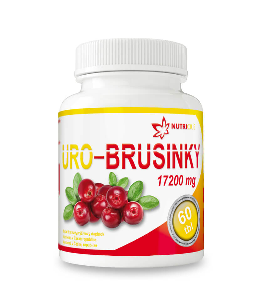 Zobrazit detail výrobku Nutricius URO - Brusinky 60 tbl.