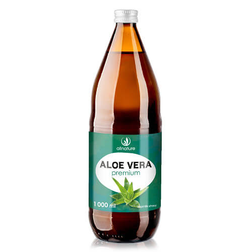 Zobrazit detail výrobku Allnature Aloe vera Premium 1000 ml + 2 měsíce na vrácení zboží