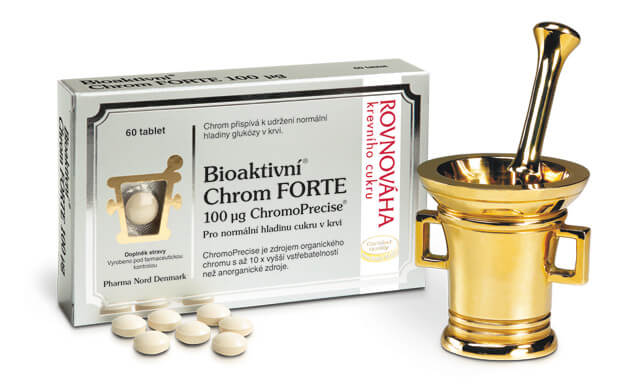 Zobrazit detail výrobku Pharma Nord Bioaktivní Chrom FORTE 100 mcg 60 tablet + 2 měsíce na vrácení zboží